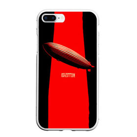Чехол для iPhone 7Plus/8 Plus матовый с принтом Led Zeppelin в Новосибирске, Силикон | Область печати: задняя сторона чехла, без боковых панелей | led zeppelin