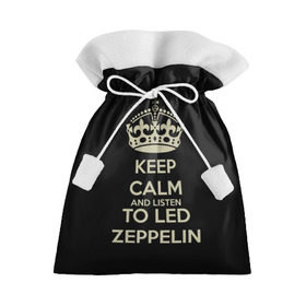 Подарочный 3D мешок с принтом Led Zeppelin в Новосибирске, 100% полиэстер | Размер: 29*39 см | led zeppelin