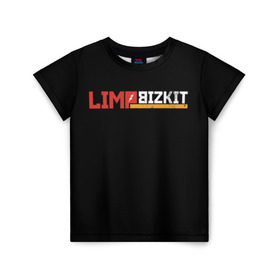 Детская футболка 3D с принтом Limp Bizkit в Новосибирске, 100% гипоаллергенный полиэфир | прямой крой, круглый вырез горловины, длина до линии бедер, чуть спущенное плечо, ткань немного тянется | fred durst | limp bizkit | лим бискит | фред дерст