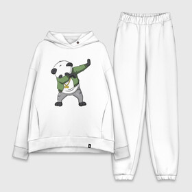 Женский костюм хлопок Oversize с принтом Panda dab в Новосибирске,  |  | dab | dab n dance | panda dab | панда