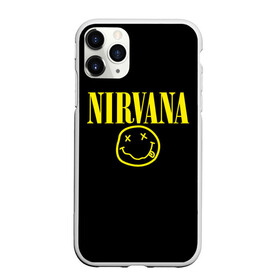 Чехол для iPhone 11 Pro матовый с принтом Nirvana в Новосибирске, Силикон |  | curt | nirvana | кобейн | курт | нирвана