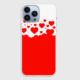 Чехол для iPhone 13 Pro Max с принтом Сердечки в Новосибирске,  |  | 14 февраля | валентин | влюбленные | девушке | день святого валентина | жене | любимой | любимому | мужу | пара | парные | парню | подарок | подарок жене | подарок мужу