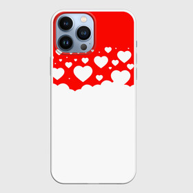 Чехол для iPhone 13 Pro Max с принтом Сердечки в Новосибирске,  |  | 14 февраля | валентин | влюбленные | девушке | день святого валентина | жене | любимой | любимому | мужу | пара | парные | парню | подарок | подарок жене | подарок мужу