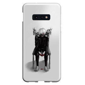 Чехол для Samsung S10E с принтом Tokyo Ghoul в Новосибирске, Силикон | Область печати: задняя сторона чехла, без боковых панелей | anime | ghoul | tokyo | tokyo ghoul | гуль