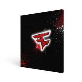 Холст квадратный с принтом cs:go - Faze clan (Black collection) в Новосибирске, 100% ПВХ |  | black | clan | csgo | faze | ксго | фейз