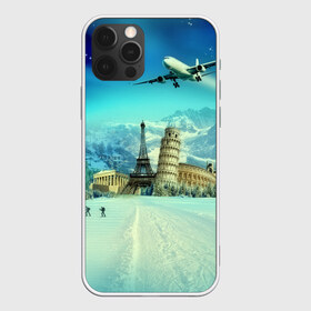 Чехол для iPhone 12 Pro Max с принтом Путешествие в Новосибирске, Силикон |  | города | достопримечательности | пейзаж