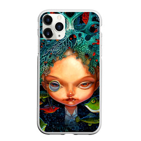 Чехол для iPhone 11 Pro Max матовый с принтом Fantasy art в Новосибирске, Силикон |  | art | bright | bubbles | color | colors | face | fish | girl | painting | pattern | patterns | water | вода | девушка | искусство | картина | краски | лицо | орнамент | пузыри | рыбы | творчество | узоры | цвет | яркие