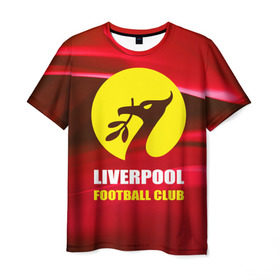 Мужская футболка 3D с принтом Liverpool в Новосибирске, 100% полиэфир | прямой крой, круглый вырез горловины, длина до линии бедер | football | англия | ливерпуль | премьер лига | фанат | футбол | футболист