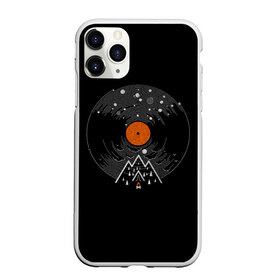 Чехол для iPhone 11 Pro матовый с принтом Мелодия природы в Новосибирске, Силикон |  | music | nature | retro | sound | vinyl | винил | звук | классика | мелодия | музыка | природа | ретро