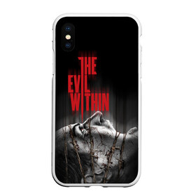 Чехол для iPhone XS Max матовый с принтом The Evil Within в Новосибирске, Силикон | Область печати: задняя сторона чехла, без боковых панелей | evil | horror | зло | ужас | хоррор