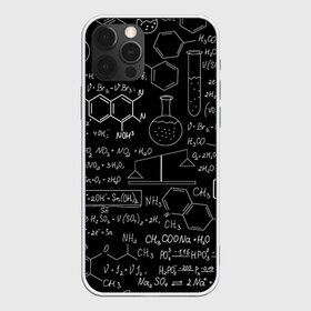 Чехол для iPhone 12 Pro Max с принтом Химия в Новосибирске, Силикон |  | Тематика изображения на принте: формула | шпаргалка