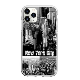 Чехол для iPhone 11 Pro Max матовый с принтом Улицы Нью-Йорка в Новосибирске, Силикон |  | city | collage | houses | new york | skyscrapers | streets | usa | город | дома | коллаж | нью йорка | сша | улицы