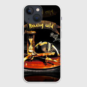 Чехол для iPhone 13 mini с принтом Running Wild, Rapid Foray в Новосибирске,  |  | german metal band | heavy metal | power metal | rapid foray | running wild | speed metal | немецкая метал группа | пауэр метал | хэви метал