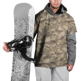 Накидка на куртку 3D с принтом Камуфляж в Новосибирске, 100% полиэстер |  | Тематика изображения на принте: камуфляж | песок | пустыня | разведка | спецназ