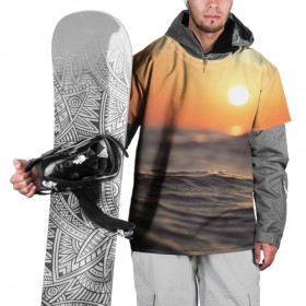 Накидка на куртку 3D с принтом Море в Новосибирске, 100% полиэстер |  | Тематика изображения на принте: ocean | sea | sun | water | вода | море | океан | солнце