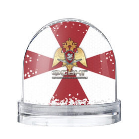 Снежный шар с принтом ФСВНГ (Росгвардия) в Новосибирске, Пластик | Изображение внутри шара печатается на глянцевой фотобумаге с двух сторон | вв | внг | внутренние войска | национальная гвардия | орел | росгвардия | фсвнг