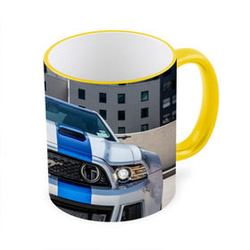Кружка 3D с принтом Ford Shelby в Новосибирске, керамика | ёмкость 330 мл | Тематика изображения на принте: ford | mustang | shelby | авто | автомобили | машины | новинки | полоски | фары | форд