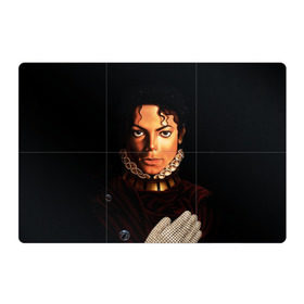Магнитный плакат 3Х2 с принтом Король Майкл Джексон в Новосибирске, Полимерный материал с магнитным слоем | 6 деталей размером 9*9 см | Тематика изображения на принте: king | michael jackson | pop music | король | майкл | музыка | перчатка | поп музыка