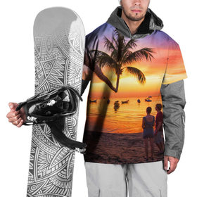 Накидка на куртку 3D с принтом Таиланд в Новосибирске, 100% полиэстер |  | beach | clouds | love | palm tree | people | sea | sky | sunset | thailand | tourism | закат | любовь | люди | море | небо | облака | пальма | пляж | таиланд | туризм