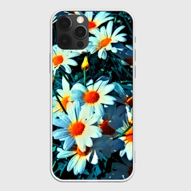 Чехол для iPhone 12 Pro Max с принтом Полевые ромашки в Новосибирске, Силикон |  | Тематика изображения на принте: flower | лето | полевой цветок | цветочки | цветы