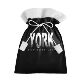 Подарочный 3D мешок с принтом Нью-Йорк в Новосибирске, 100% полиэстер | Размер: 29*39 см | Тематика изображения на принте: america | capital | city | lights | new york | night | skyscrapers | tourism | usa | америка | город | ночь | нью йорк | огни | столица | сша | туризм