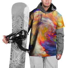 Накидка на куртку 3D с принтом Волны в Новосибирске, 100% полиэстер |  | art | beatles | psychedelic | tie dye | абстракция | арт | битлз | геометрия | звезды | космос | краски | психо | психоделический | текстуры | хиппи | цвета