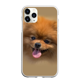 Чехол для iPhone 11 Pro матовый с принтом Шпиц в Новосибирске, Силикон |  | Тематика изображения на принте: shpic | животные | мордочка | пёс | рыжий | собака | собачка | язык