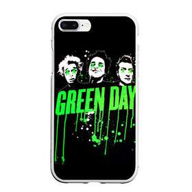 Чехол для iPhone 7Plus/8 Plus матовый с принтом Green Day 4 в Новосибирске, Силикон | Область печати: задняя сторона чехла, без боковых панелей | american idiot | green day | грин дей | грин дэй