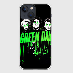 Чехол для iPhone 13 mini с принтом Green Day 4 в Новосибирске,  |  | american idiot | green day | грин дей | грин дэй