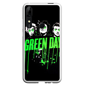 Чехол для Honor P Smart Z с принтом Green Day 4 в Новосибирске, Силикон | Область печати: задняя сторона чехла, без боковых панелей | american idiot | green day | грин дей | грин дэй