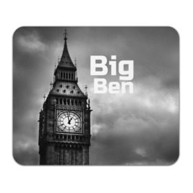 Коврик прямоугольный с принтом Big Ben в Новосибирске, натуральный каучук | размер 230 х 185 мм; запечатка лицевой стороны | england | london | англия | биг бен | лондон