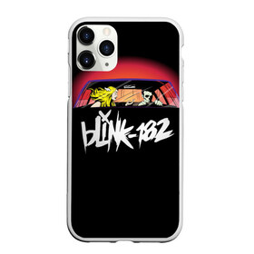 Чехол для iPhone 11 Pro Max матовый с принтом Blink-182 в Новосибирске, Силикон |  | Тематика изображения на принте: blink | california | pop | punk | rock | группа | калифорния | панк | рок
