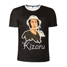 Мужская футболка 3D спортивная с принтом Kizaru в Новосибирске, 100% полиэстер с улучшенными характеристиками | приталенный силуэт, круглая горловина, широкие плечи, сужается к линии бедра | Тематика изображения на принте: кизару