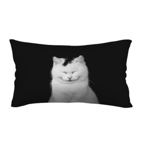 Подушка 3D антистресс с принтом Smile в Новосибирске, наволочка — 100% полиэстер, наполнитель — вспененный полистирол | состоит из подушки и наволочки на молнии | Тематика изображения на принте: cat | kitty | животные | киса | кот | котенок | котэ | кошка
