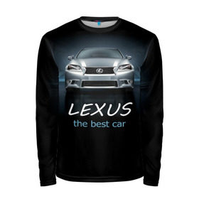 Мужской лонгслив 3D с принтом Lexus the best car в Новосибирске, 100% полиэстер | длинные рукава, круглый вырез горловины, полуприлегающий силуэт | auto | авто | автомобиль | водитель | гиперкар | лексус | машина | суперкар | тачка