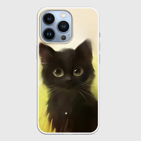 Чехол для iPhone 13 Pro с принтом Котик в Новосибирске,  |  | cat | kitty | животные | киса | кот | котенок | котэ | кошка