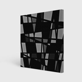 Холст квадратный с принтом Geometry figure в Новосибирске, 100% ПВХ |  | бумага | геометрия | грани | изгиб | линии | полигоны | полосы | постель | серый | сочетания | текстура | треугольники | черный