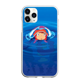 Чехол для iPhone 11 Pro Max матовый с принтом Ponyo в Новосибирске, Силикон |  | anime | ponyo | аниме | миядзаки | поньо