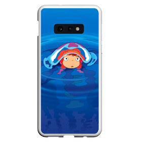 Чехол для Samsung S10E с принтом Ponyo в Новосибирске, Силикон | Область печати: задняя сторона чехла, без боковых панелей | anime | ponyo | аниме | миядзаки | поньо