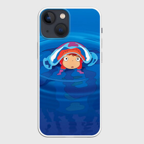 Чехол для iPhone 13 mini с принтом Ponyo в Новосибирске,  |  | anime | ponyo | аниме | миядзаки | поньо