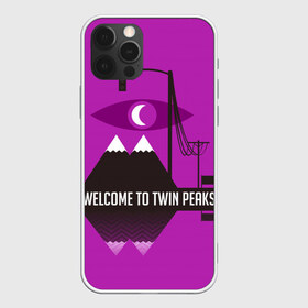 Чехол для iPhone 12 Pro Max с принтом Welcome в Новосибирске, Силикон |  | 3d | tv series | twin peaks | сериал | твин пикс