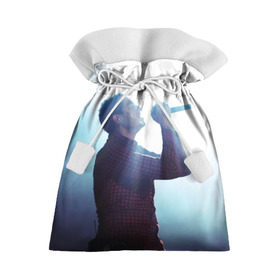 Подарочный 3D мешок с принтом chester bennington в Новосибирске, 100% полиэстер | Размер: 29*39 см | bennington | chester | linkin park | беннингтон | линкин парк | честер