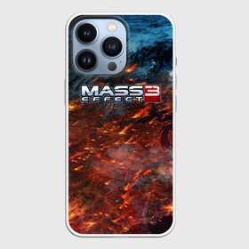 Чехол для iPhone 13 Pro с принтом Mass Effect в Новосибирске,  |  | n7 | shepard | галактика | жнец | космос | масс | нормандия | планета | шепард | эффект