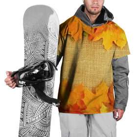 Накидка на куртку 3D с принтом Foliage в Новосибирске, 100% полиэстер |  | Тематика изображения на принте: листья | осень