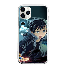 Чехол для iPhone 11 Pro матовый с принтом Kirito в Новосибирске, Силикон |  | anime | kirito | sao | sword art online | аниме | кирито | мастера меча онлайн