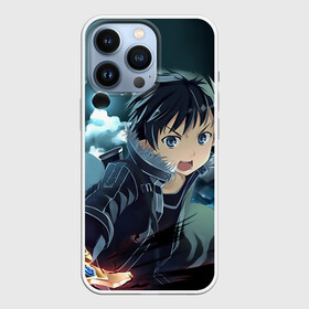 Чехол для iPhone 13 Pro с принтом Kirito агрессивный в Новосибирске,  |  | anime | kirito | sao | sword art online | аниме | кирито | мастера меча онлайн