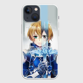 Чехол для iPhone 13 mini с принтом Юдзио в Новосибирске,  |  | anime | sao | sword art online | аниме | асуна | кирито | мастер меча онлайн