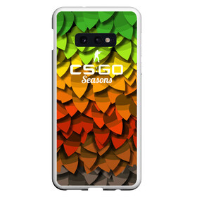 Чехол для Samsung S10E с принтом csgo - Seasons style XM1014 в Новосибирске, Силикон | Область печати: задняя сторона чехла, без боковых панелей | Тематика изображения на принте: cs | cs go | csgo | go | го | контр страйк | контра | кс | кс го | ксго | спецназ | террористы