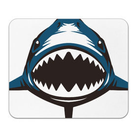 Коврик прямоугольный с принтом Акула в Новосибирске, натуральный каучук | размер 230 х 185 мм; запечатка лицевой стороны | Тематика изображения на принте: акула | глубина | жабры | злость | зубы | клыки | море | океан | опасность | пасть | плавник | подводный мир | рисунок | рыба | ужас | хищник | челюсти | челюсть