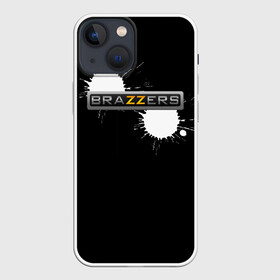 Чехол для iPhone 13 mini с принтом Brazzers в Новосибирске,  |  | 3d | brazzers | new | vip | браззерс | новые | популярные | прикольные | тренд | хит